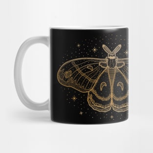 Starry Cecropia Moth Mug